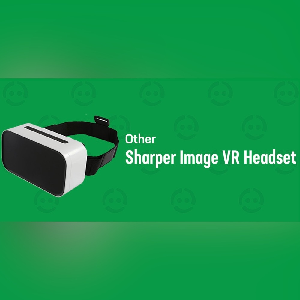 Like New One-Size Sharper Image VR Virtual Reality Headset Fits Most Cellphones